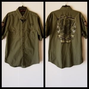 Harley Davidson Genuine Motor Clothing Sz Lg